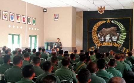 Dandim 0823 Situbondo Ingatkan Prajuritnya Jaga Netralitas Pada Pemilu 2024 
