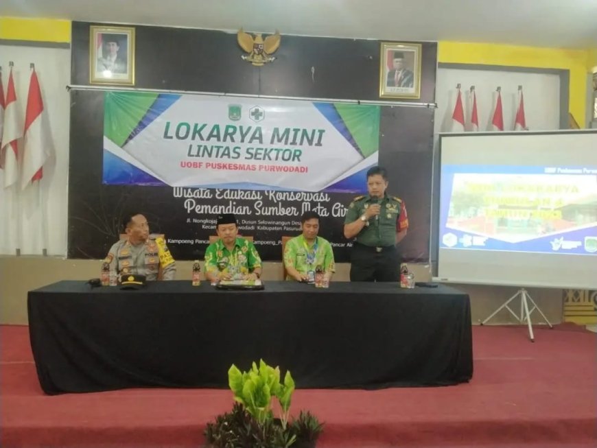 Sinergitas Koramil Purwodadi Bersama Lintas Sektor Ciptakan Lingkungan Sehat