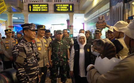 Jelang Akhir Tahun, Pangdam V Brawijaya Bersama Forkopimda Tinjau Tempat Wisata dan Moda Transportasi Laut