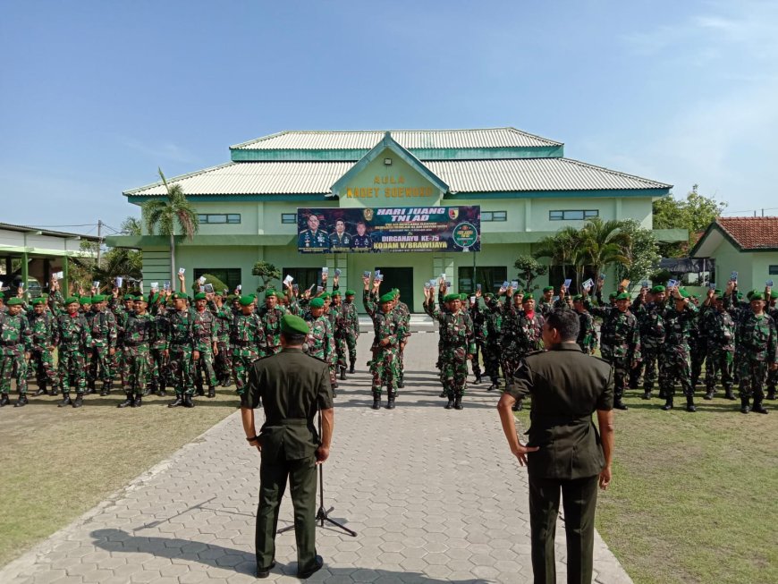 Dandim 0812/Lamongan Perkuat Netralitas TNI Jelang Pemilu 2024