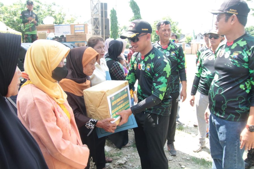 Kodim 0812 Lamongan Rayakan Hari Juang dengan Aksi Tanam Pohon, Bakti Sosial dan Army Adventure 6 