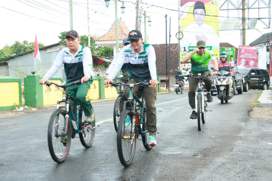 Dandim 0827/Sumenep Ikut Gowes Santai Bareng Bupati