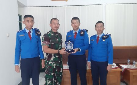 Terima Siswa SMA Taruna Nusantara, Dandim Lamongan : Tuntutlah Ilmu Sebagai Bekal Menggapai Cita-cita 