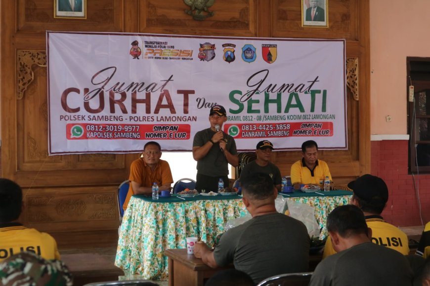 Peran Dandim Lamongan Meningkatkan Sinergitas dan Kesehatan lewat Program Jumat Sehati 