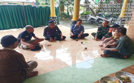 Babinsa Koramil Doko Gelar Kegiatan Komsos Demi Terjaganya Hubungan Baik dengan Warga Masyarakat