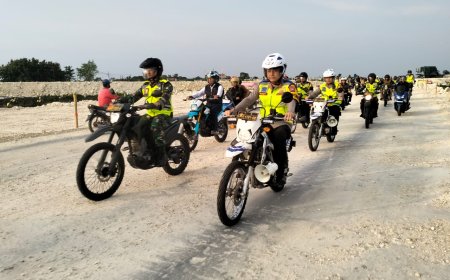 Dandim 0812 Lamongan Bersama Jajaran Forkopimda Lamongan Patroli Sambangi TPS