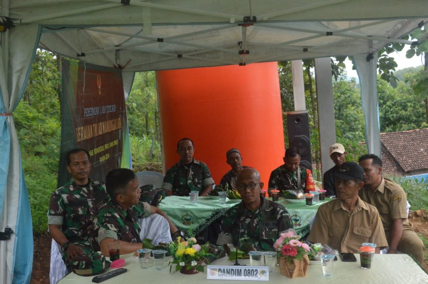 Kodim 0802/Ponorogo Ikuti Launching Program TNI AD Manunggal Air