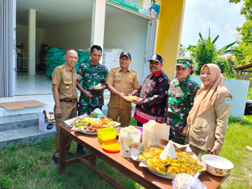 Potong Tumpeng Tanda Awal Program TMMD di Lamongan: Langkah Menuju Pembangunan Pedesaan