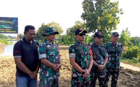 Darma Bakti TMMD Membawa Percepatan Pembangunan di Wilayah Lamongan