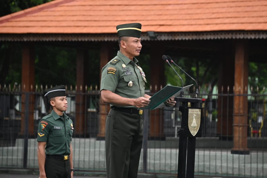 Semangat dan Dedikasi: Pesan Inspiratif dari Kasdam V/Brawijaya untuk Prajurit