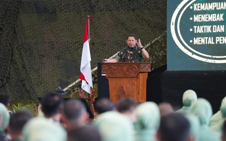 Pangdam V Brawijaya Sampaikan Empat Point Penting saat Apel Dansat di Banyuwangi