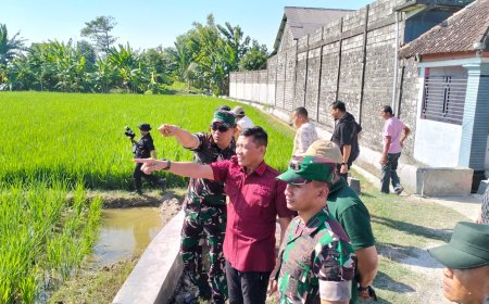 Mayjen TNI Satriyo Pinandoyo Puas dengan Sistem Pertanian Modern Kodim 0812/Lamongan