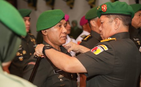 Pangdam Mayjen TNI Rafael Pimpin Sertijab Pejabat Kodam V Brawijaya