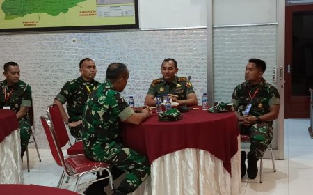 Dandim 0812/Lamongan Mendukung Program KKL Wilhan Seskoad di Lamongan
