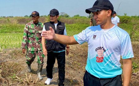 Dandim 0812 Lamongan Bersama Forkopimda Lamongan Tinjau kampung Hibernasi