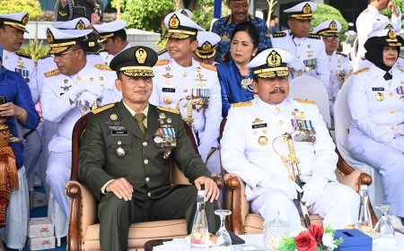 Kasdam V Brawijata Hadiri Upacara HUT ke-79 TNI AL