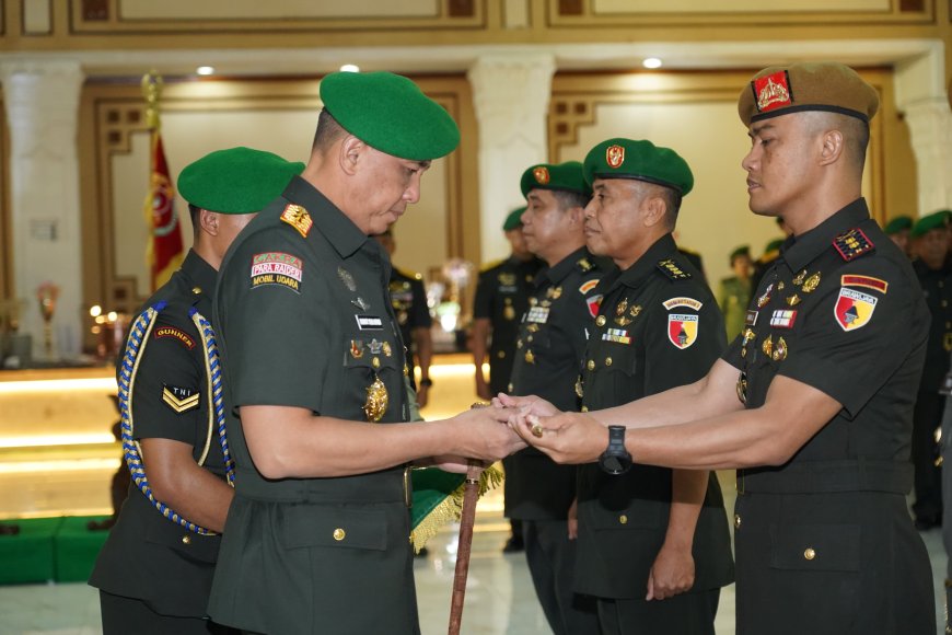 Mayjen TNI Rudy Saladin Memimpin Sertijab Dua Jabatan Strategis di Kodam V Brawijaya 