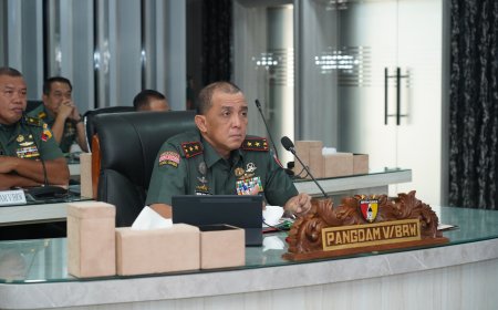 Mayjen TNI Rudy Saladin Rapat Virtual dengan Kasad: TNI AD Siap Hadapi Tantangan Masa Depan