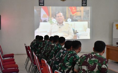 Kodim 0802 Ponorogo Nobar Wawancara Presiden RI dengan Tokoh Senior Jurnalis